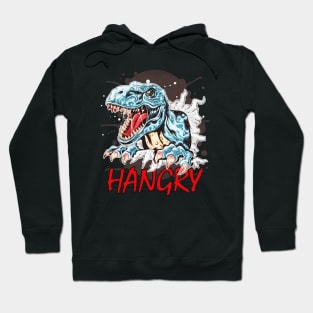 Funny Hangry Dinosaur Hoodie